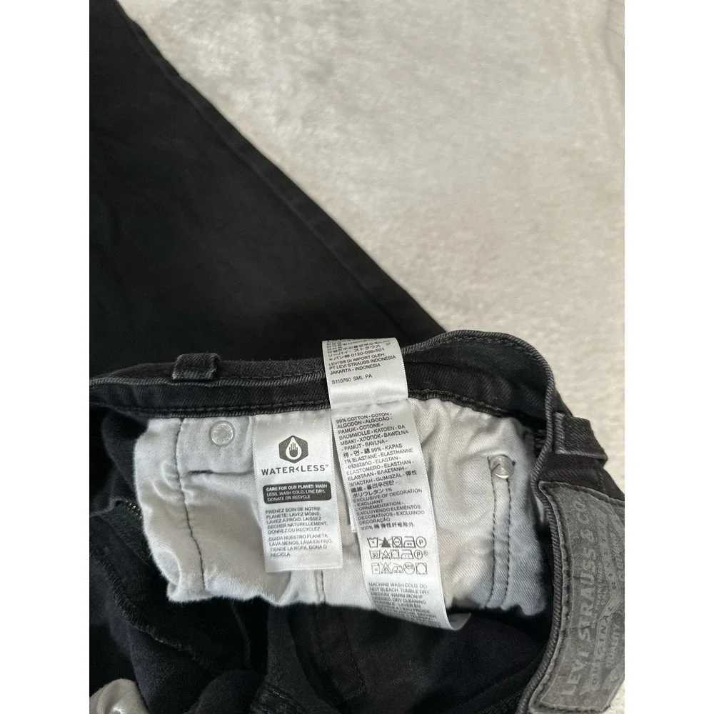 Levis 512 Slim Tapered Blue Denim Jeans Sz 38x32 Act (38x30) Pants‎ Stretch